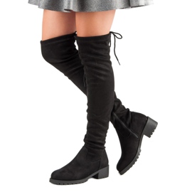 Seastar Botas de cano alto preto 2