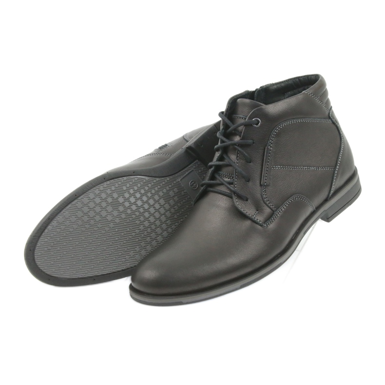 Botas masculinas Riko Botas Jodhpur 861 preto 4