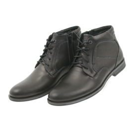 Botas masculinas Riko Botas Jodhpur 861 preto 3