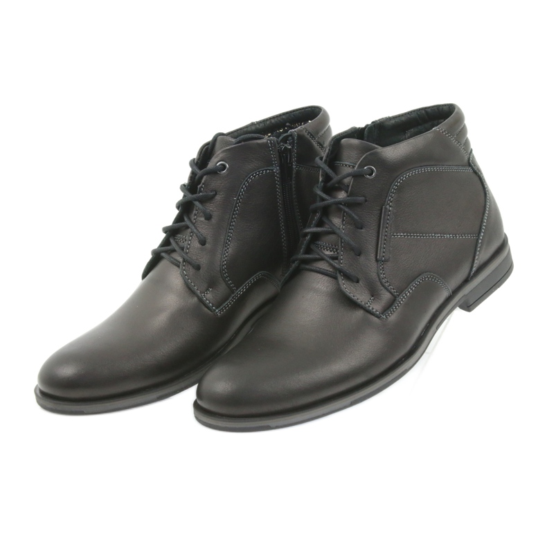 Botas masculinas Riko Botas Jodhpur 861 preto 3