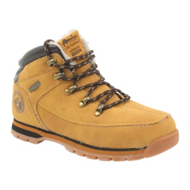 American Club Botas de cano altas americanas de inverno 152619 camelo bege 1