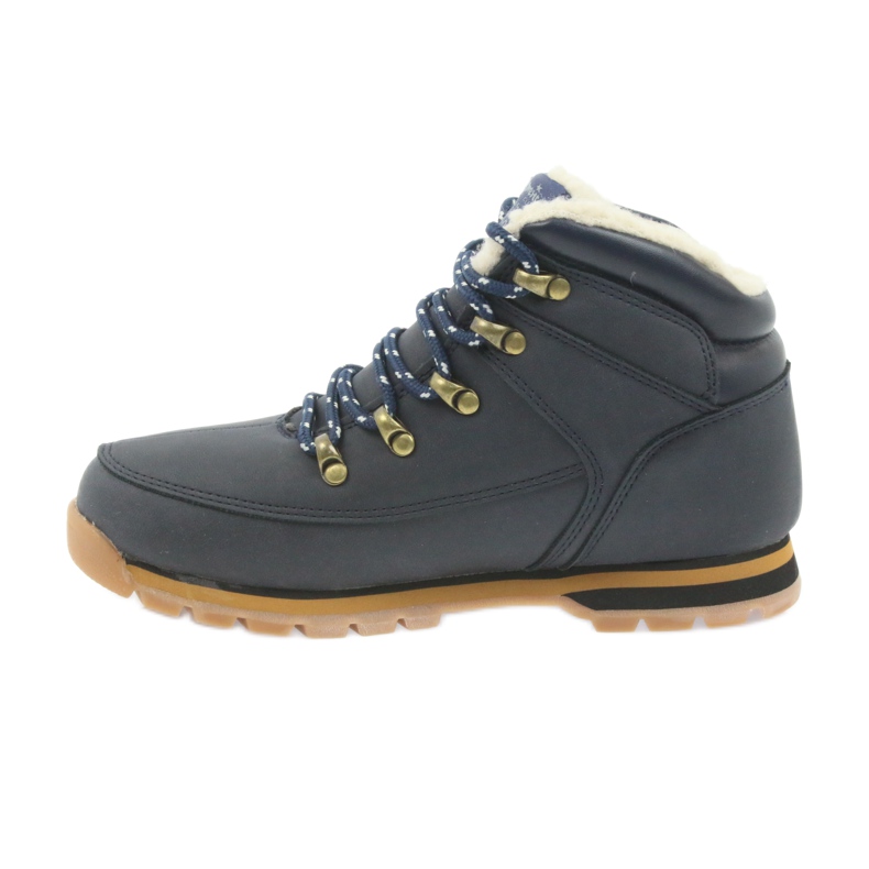 American Club Botas americanas botas de inverno 152619 azul marinho 2