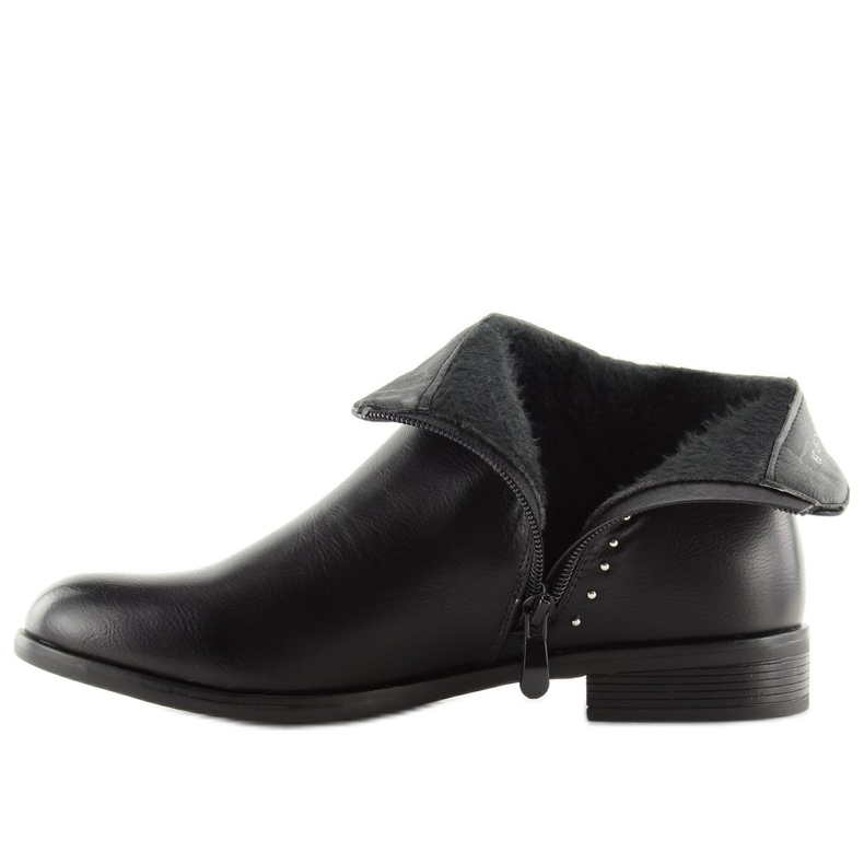 Botas pretas Chelsea para mulheres 0-257 pretas preto 2