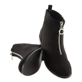 Botas pretas femininas pretas LL6300 pretas preto 1