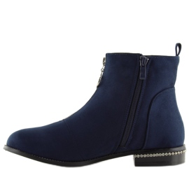 Botas azul marinho para mulheres LL6300 azul azul-marinho 1