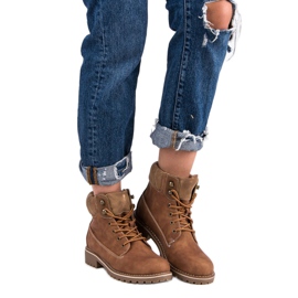 Super Me Knotted Trappers marrom 1