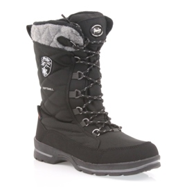 American Club Botas de neve com membrana americana 702SB, pretas preto cinza 1