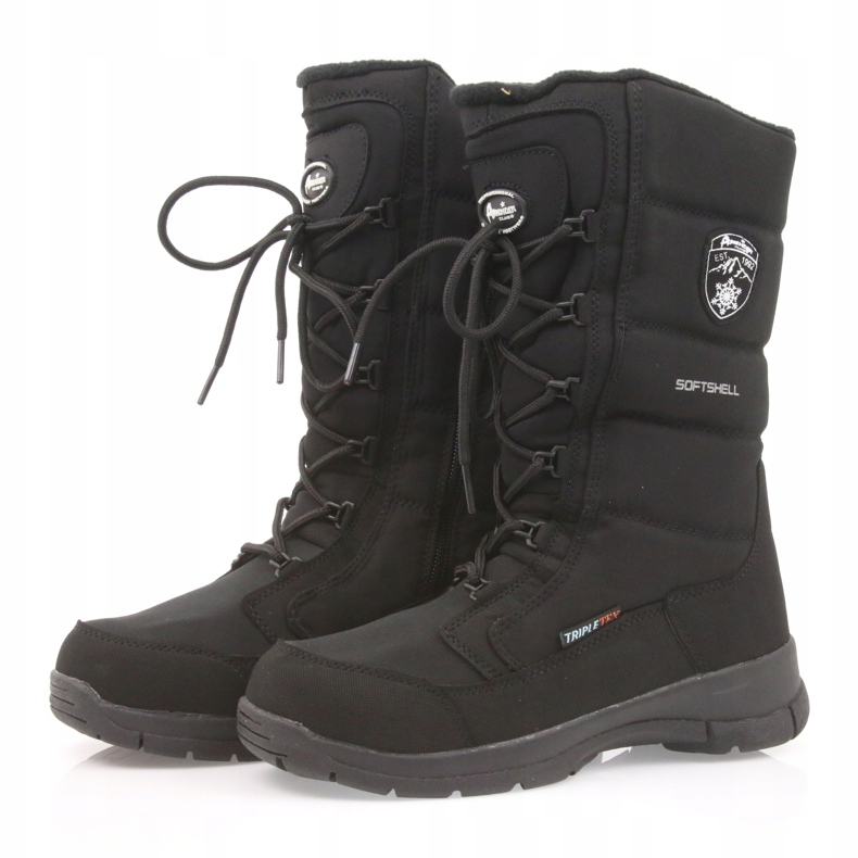 American Club Botas softshell com membrana SN12 / 20 americana preto 3 American Club Botas softshell com membrana SN12 / 20 americana preto 3