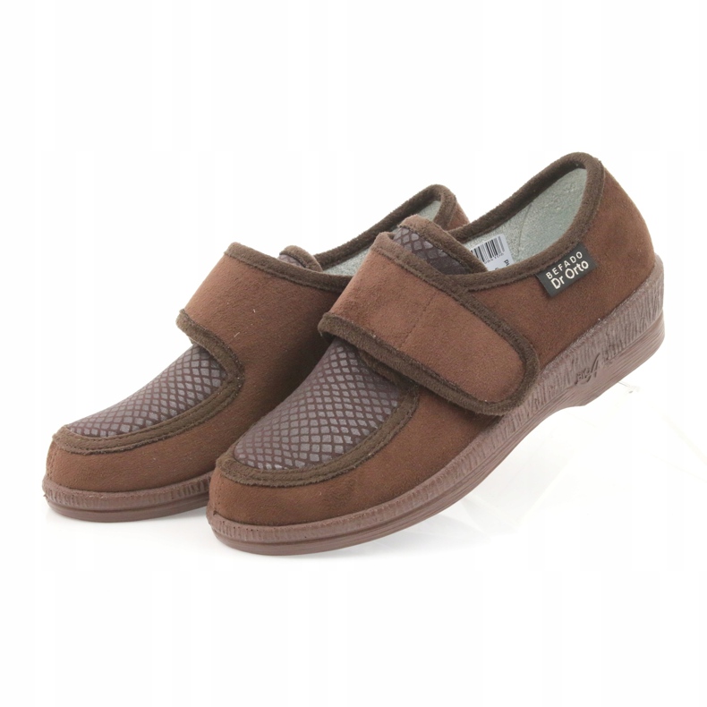 Sapatos de saúde feminina Befado Dr.Orto 984D010 castanho 3
