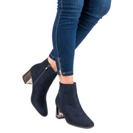 Bestelle Botas de outono elegantes azul 1