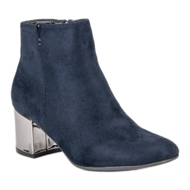 Bestelle Botas de outono elegantes azul 2