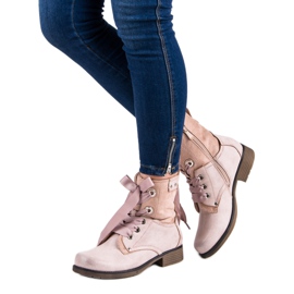 Bestelle Sacos de pó de camurça multicolorido rosa 2