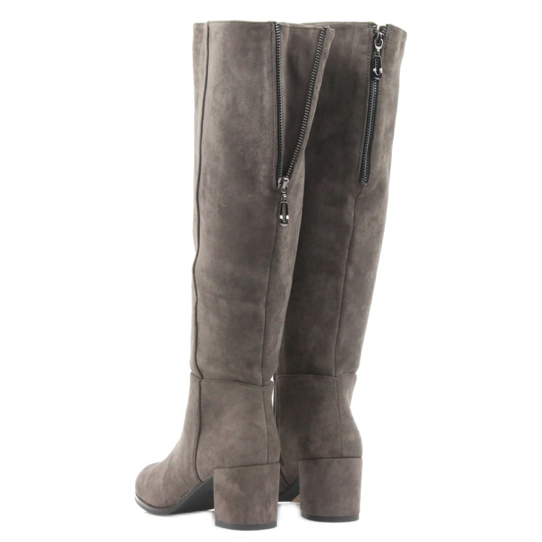 Botas escuras Coffe Sergio leone marrom castanho 4