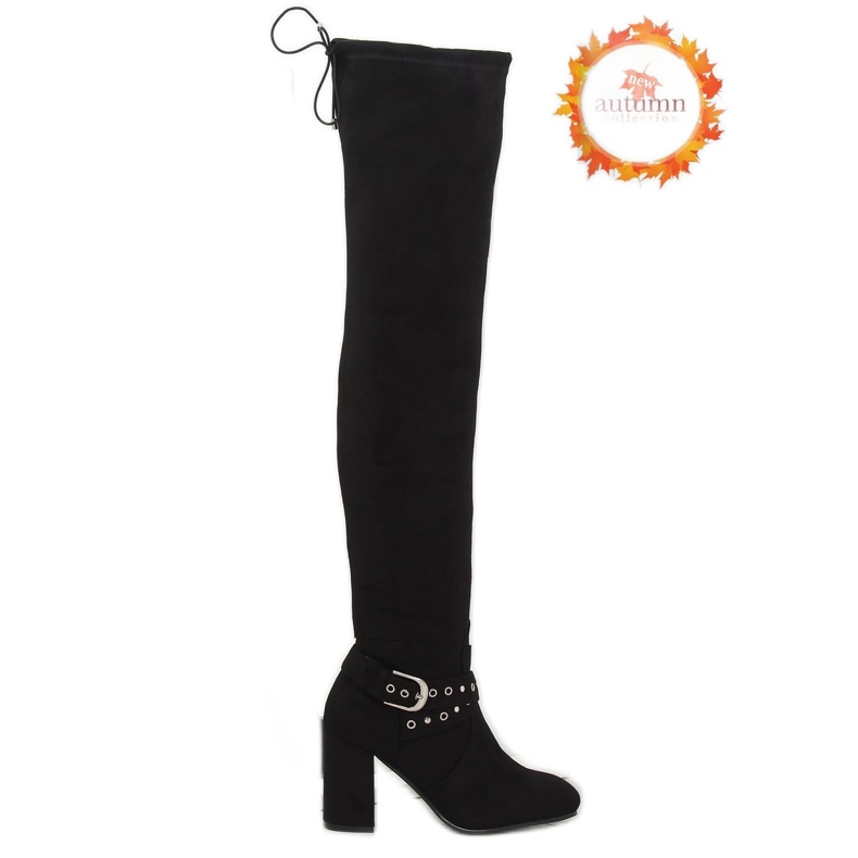 Botas pretas de salto alto S169 pretas preto 1