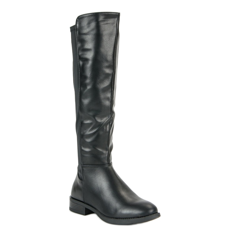 Botas de montaria pretas preto 1