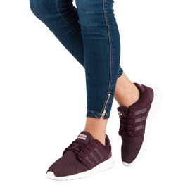 Adidas Cf Qt Racer B43760 vermelho 1