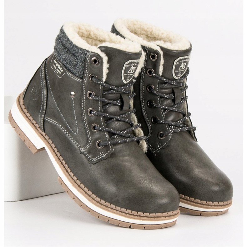 Arrigo Bello Caçadores Confortáveis cinza 2 Arrigo Bello Caçadores Confortáveis cinza 2