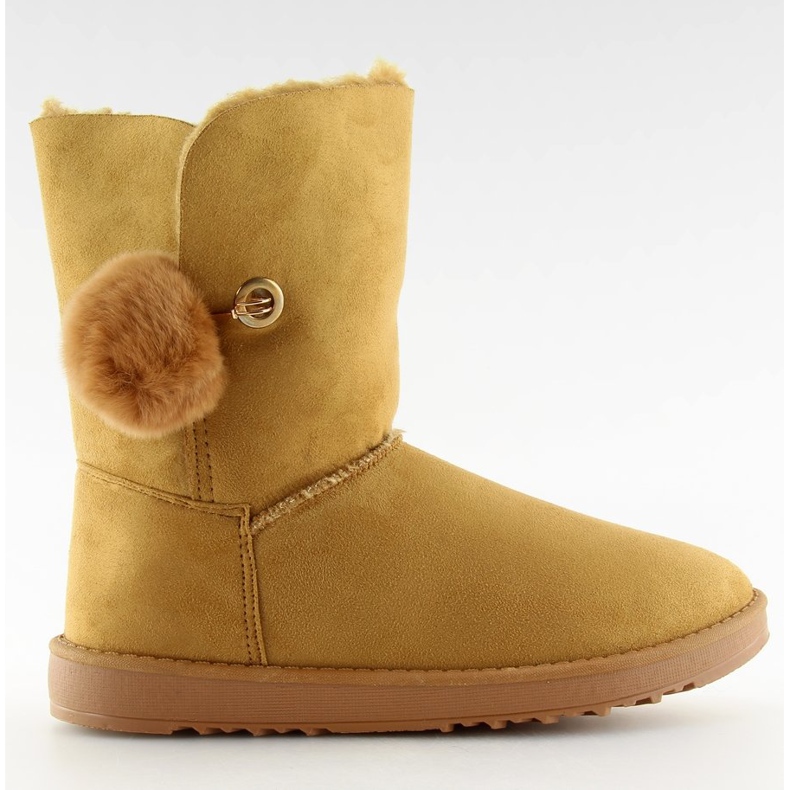 Emusy com borla camelo SP04P Camel castanho 1