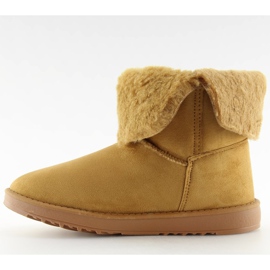 Emusy com borla camelo SP04P Camel castanho 2
