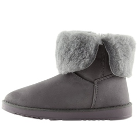 Gray emuses com pompom SP04P Gray cinza 1