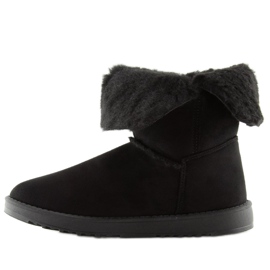 Preto emuses com pompom SP04P Preto 1 Preto emuses com pompom SP04P Preto 1