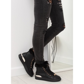 Tênis com isolamento preto F506 preto 2