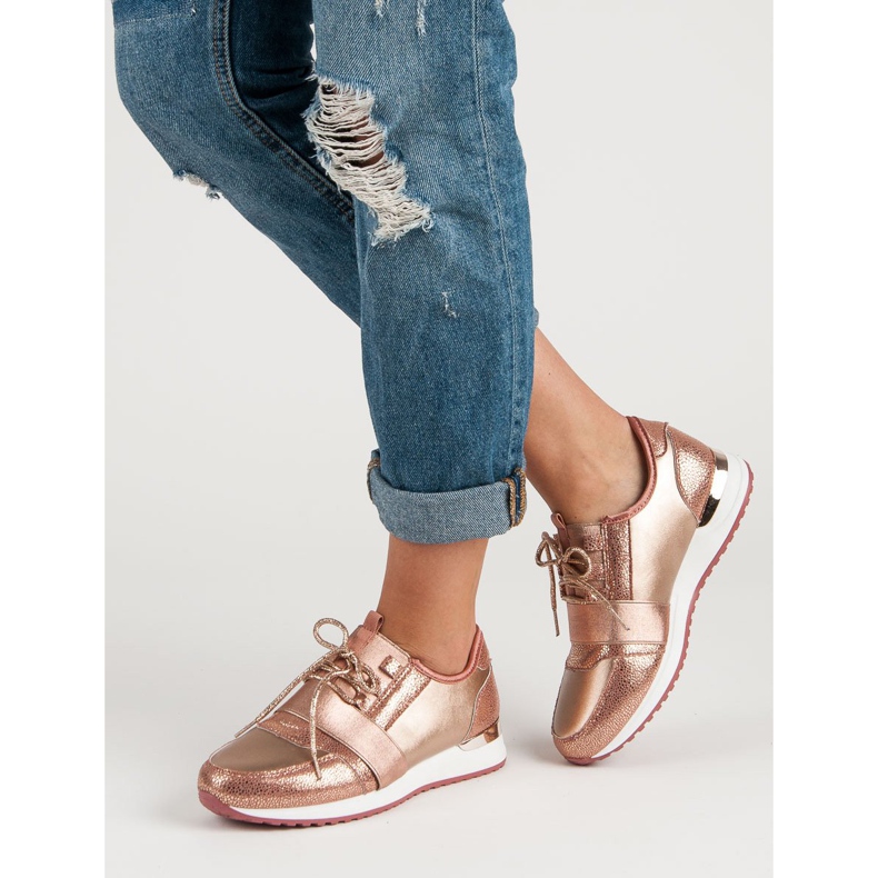 Calçados Esportivos Slip-on multicolorido rosa 2