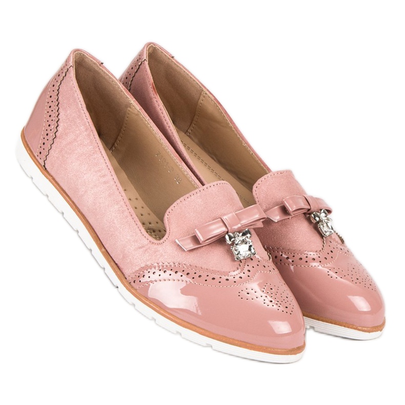 SDS Mocassins elegantes rosa 1