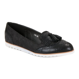 Super Me Mocassins elegantes preto 1