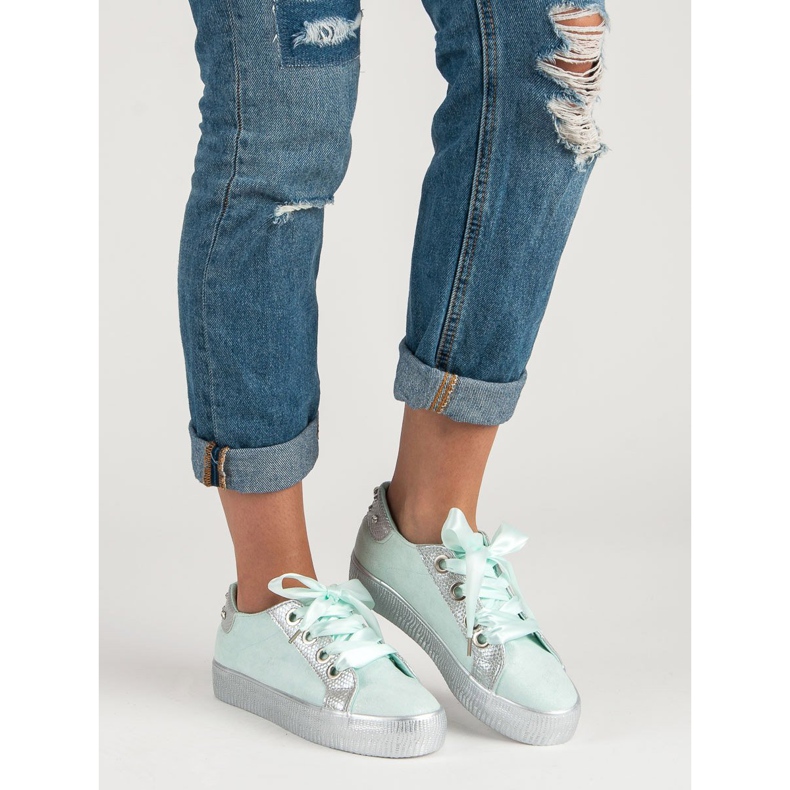 Bestelle Calçados Esportivos Amarrados verde 2