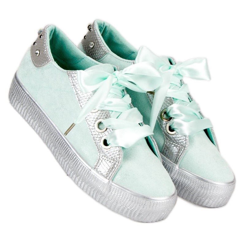 Bestelle Calçados Esportivos Amarrados verde 1