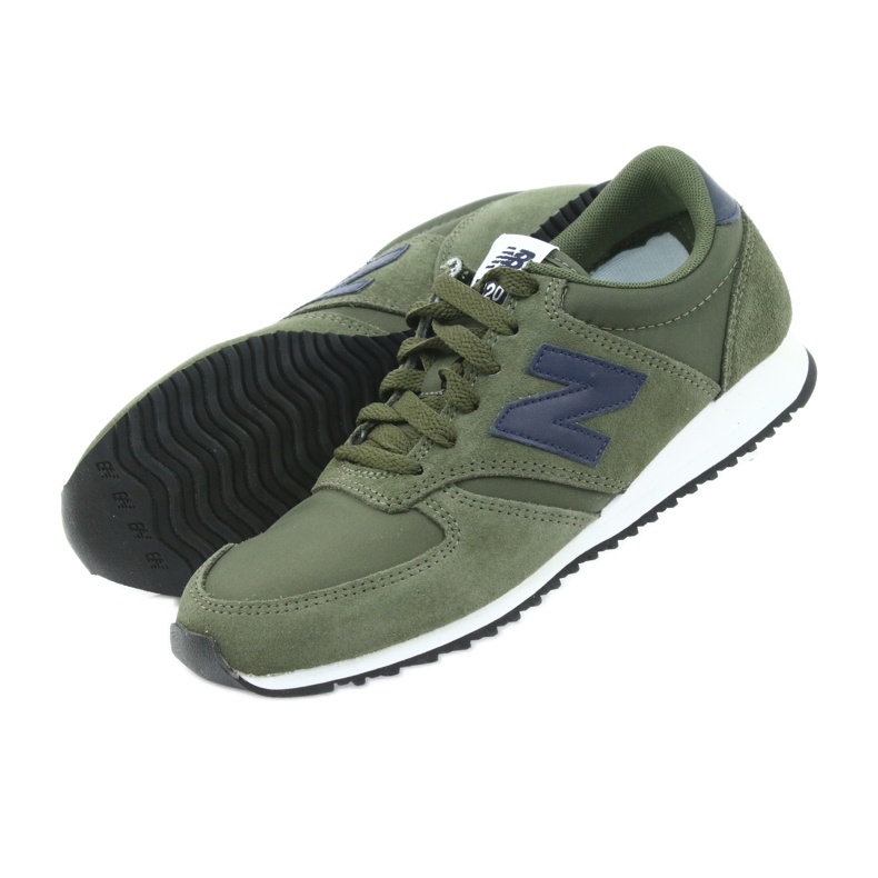 New Balance U420JDE COVERT GREEN PIGMENT JADE verde azul marinho 4
