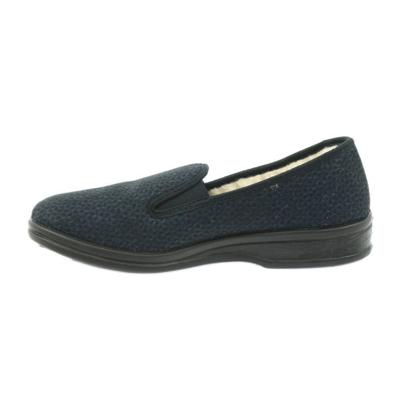 Sapatos masculinos Befado pu 096M090 cinza azul marinho 2