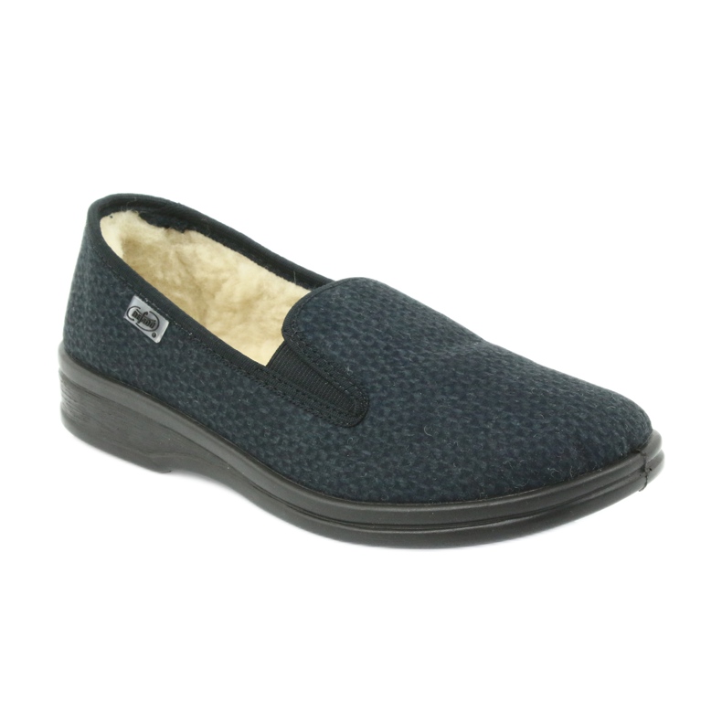 Sapatos masculinos Befado pu 096M090 cinza azul marinho 1