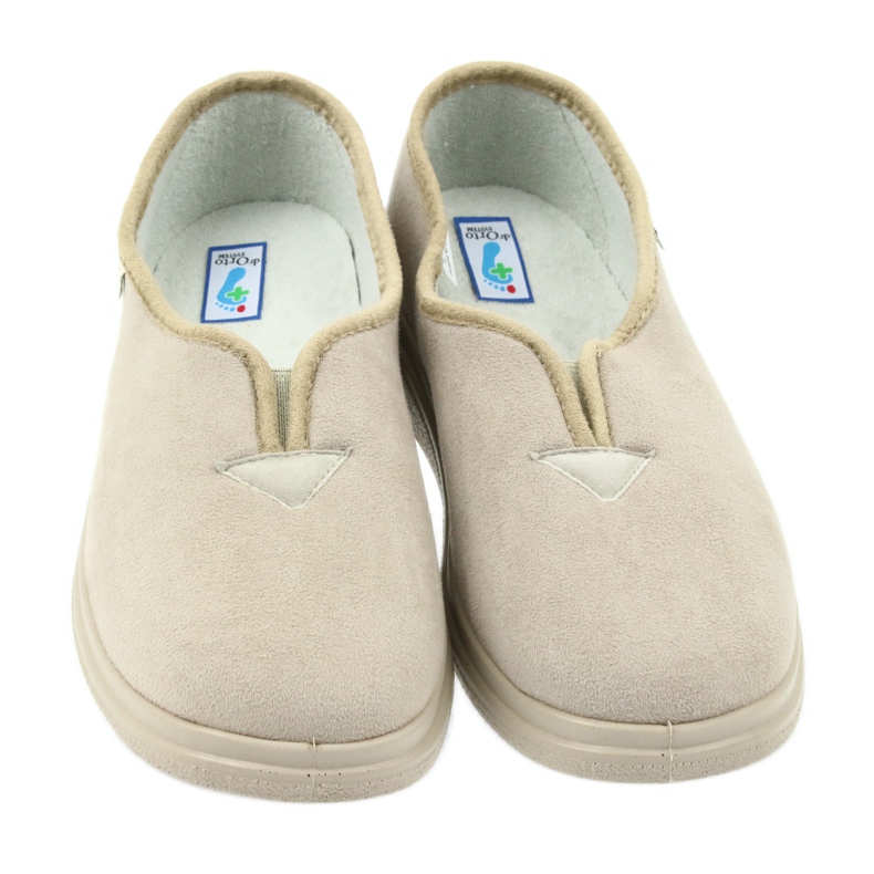 Sapatos femininos Befado pu 057D027 castanho 3