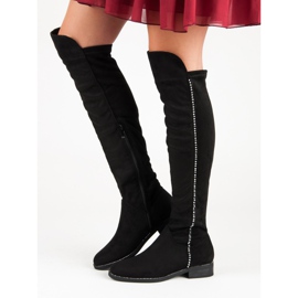 Seastar Botas acima do joelho preto 2