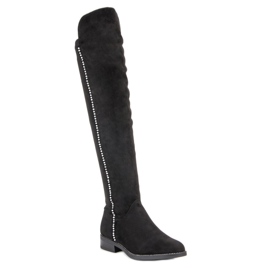 Seastar Botas acima do joelho preto 1