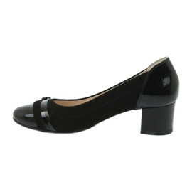 Sapatos para mulheres cinto Edeo 1900 preto 2