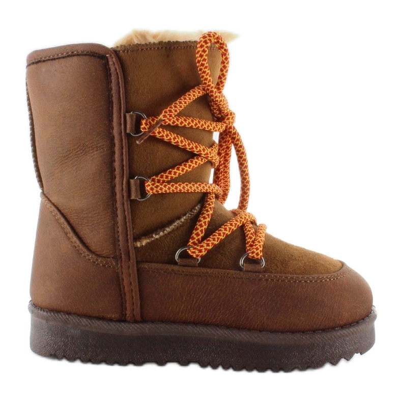 Botas de neve infantis para a lua k1647403 marrom 2
