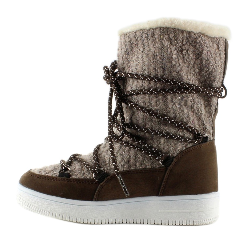 Eskimoski infantil k1646102 Botas de neve taupe marrom 1