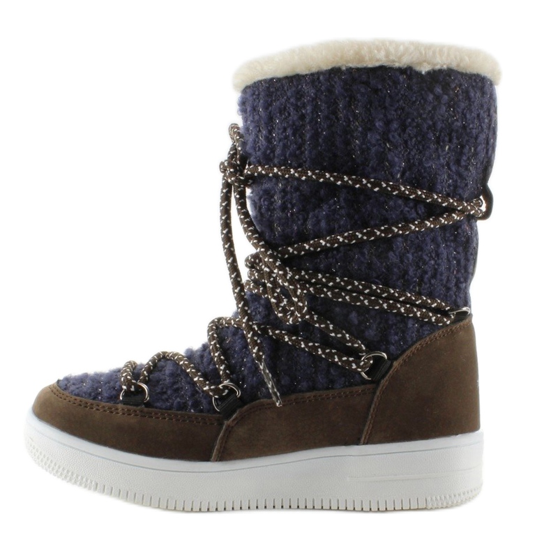 Eskimoski infantil k1646102 botas de neve Marino azul marinho 1