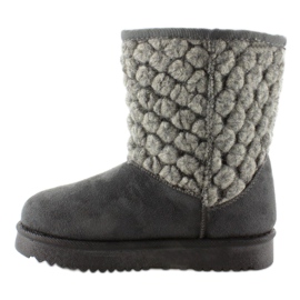Emas infantis com parte superior de feltro k1647405 Gris cinza 1