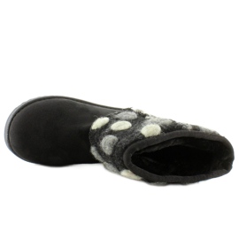 Emas infantis com parte superior de feltro k1647405 Preto 1