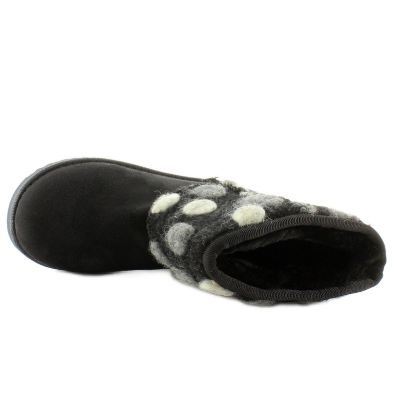 Emas infantis com parte superior de feltro k1647405 Preto 1