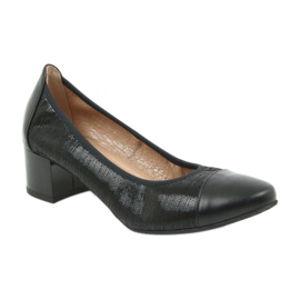 Bombas no calcanhar Espinto 535 preto 1