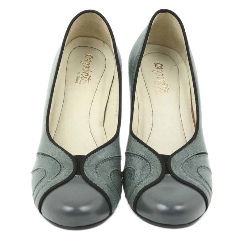 Espinto Classic Women's High Heels 395 Tęg G1/2 Gray cinza 4