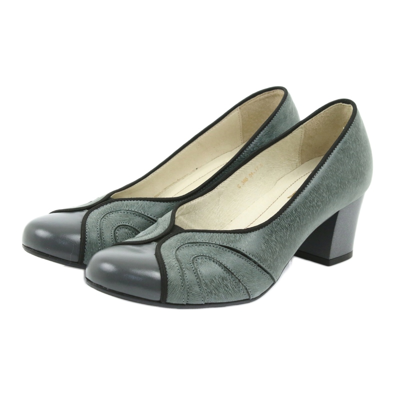 Espinto Classic Women's High Heels 395 Tęg G1/2 Gray cinza 3