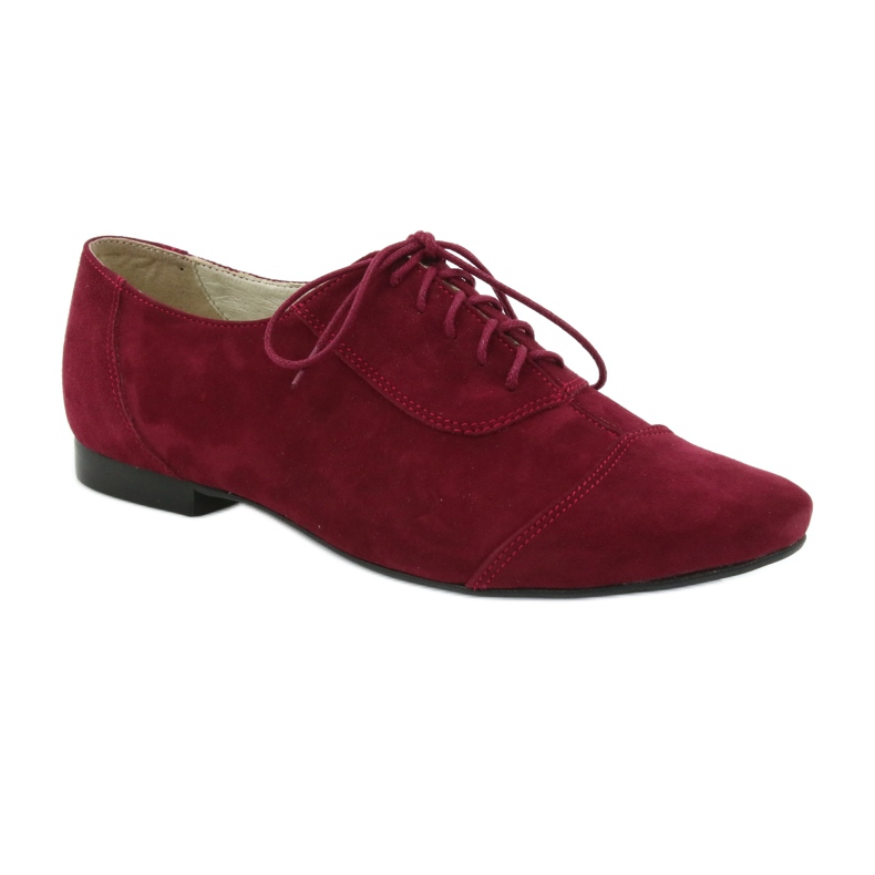 Oxfords de couro para mulher Angello Borgonha multicolorido 1