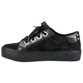 Bestelle Calçados Esportivos Amarrados preto 1