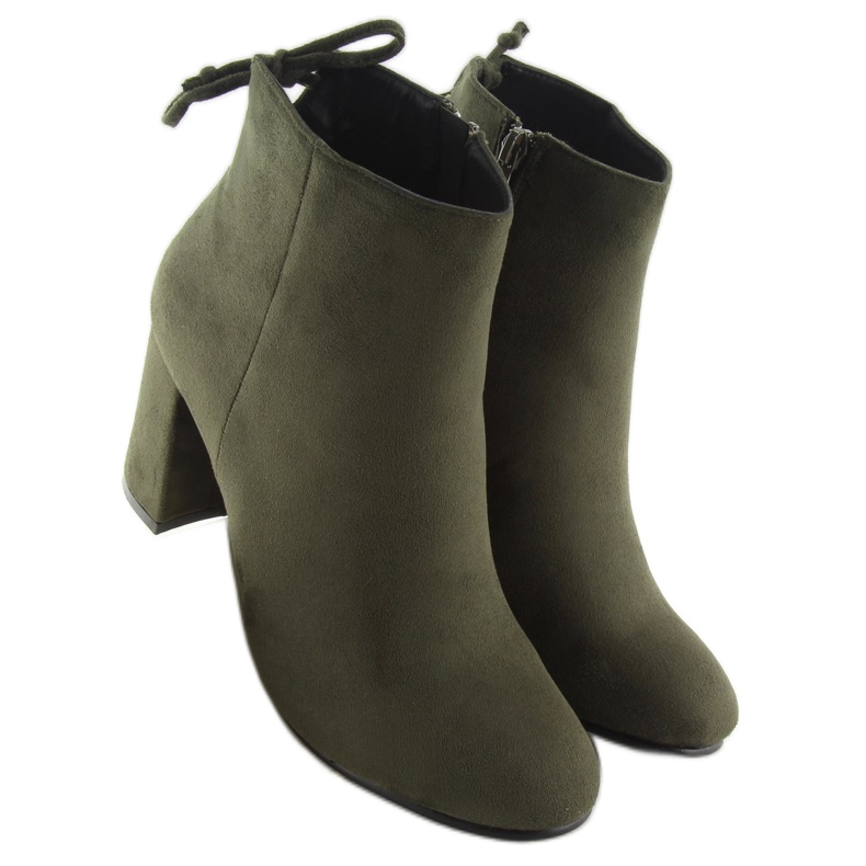 Botas verdes de salto alto 7357-GA Verde 1